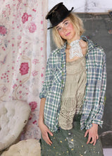 Load image into Gallery viewer, Plaid Kelly Western Shirt tilting head
