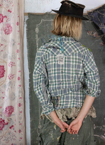 Plaid Kelly Western Shirt backview