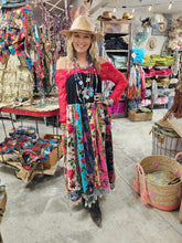 Load image into Gallery viewer, A Rare Bird Lush Patchwork Skirt · Dress
