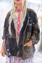 Load image into Gallery viewer, Charlotte Shawl Collar Coat Jacket with braids
