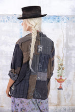 Load image into Gallery viewer, Charlotte Shawl Collar Coat Jacket rear view
