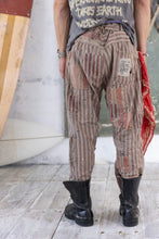 Load image into Gallery viewer, Striped Miner Pants rearview
