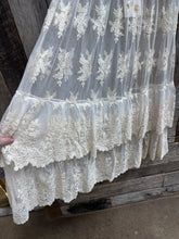 Load image into Gallery viewer, Jaded Gypsy Whispered Skies Skirt in Parchment O/S

