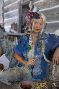 Front view of girl in jacket 