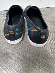 Ralph Lauren Slip on Plaid Shoe Sz 9