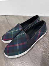 Load image into Gallery viewer, Ralph Lauren Slip on Plaid Shoe Sz 9
