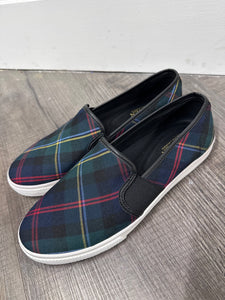 Ralph Lauren Slip on Plaid Shoe Sz 9