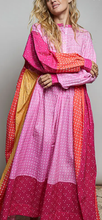 Load image into Gallery viewer, POL Pink Striped Maxi Dress

