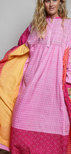 Load image into Gallery viewer, POL Pink Striped Maxi Dress
