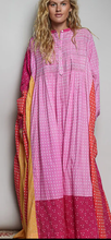 Load image into Gallery viewer, POL Pink Striped Maxi Dress
