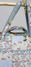 Load image into Gallery viewer, POL Patchwork Pattered Large Tote / Travel / Anything Bag
