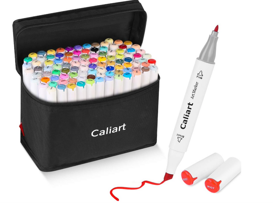 Caliart 100 Colors Markers