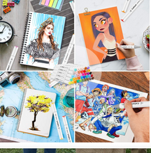 Load image into Gallery viewer, Caliart 100 Colors Markers  cards
