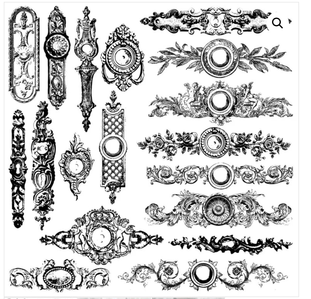 Iron Orchid Designs Decor Stamp Backplates