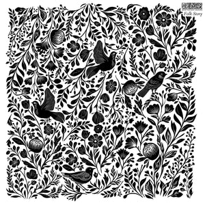 Iron Orchid Designs Decor Stamp Folk Story