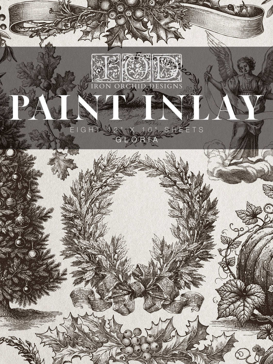 Iron Orchid Designs Paint Inlay Gloria