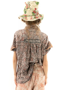 Magnolia Pearl, European block Print, Tora Shirt