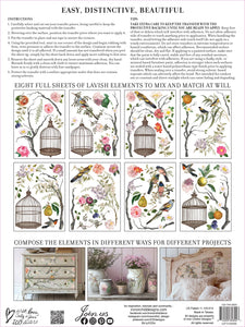 Iron Orchid Designs Tranfser Menagerie