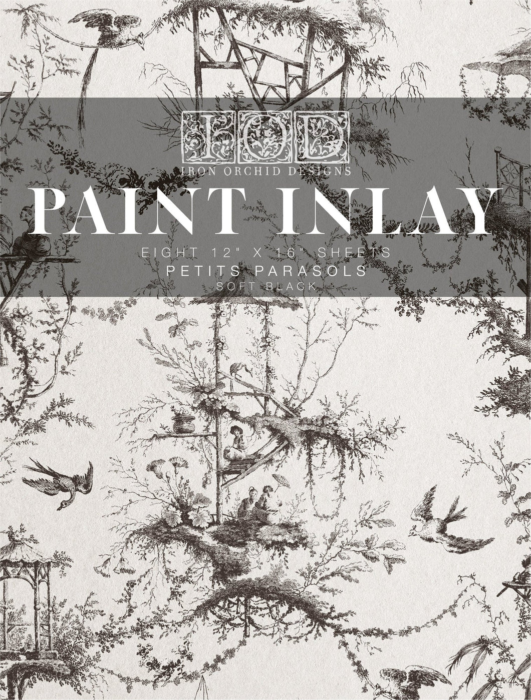 Iron Orchid Design Paint Inlay Petits Parasols