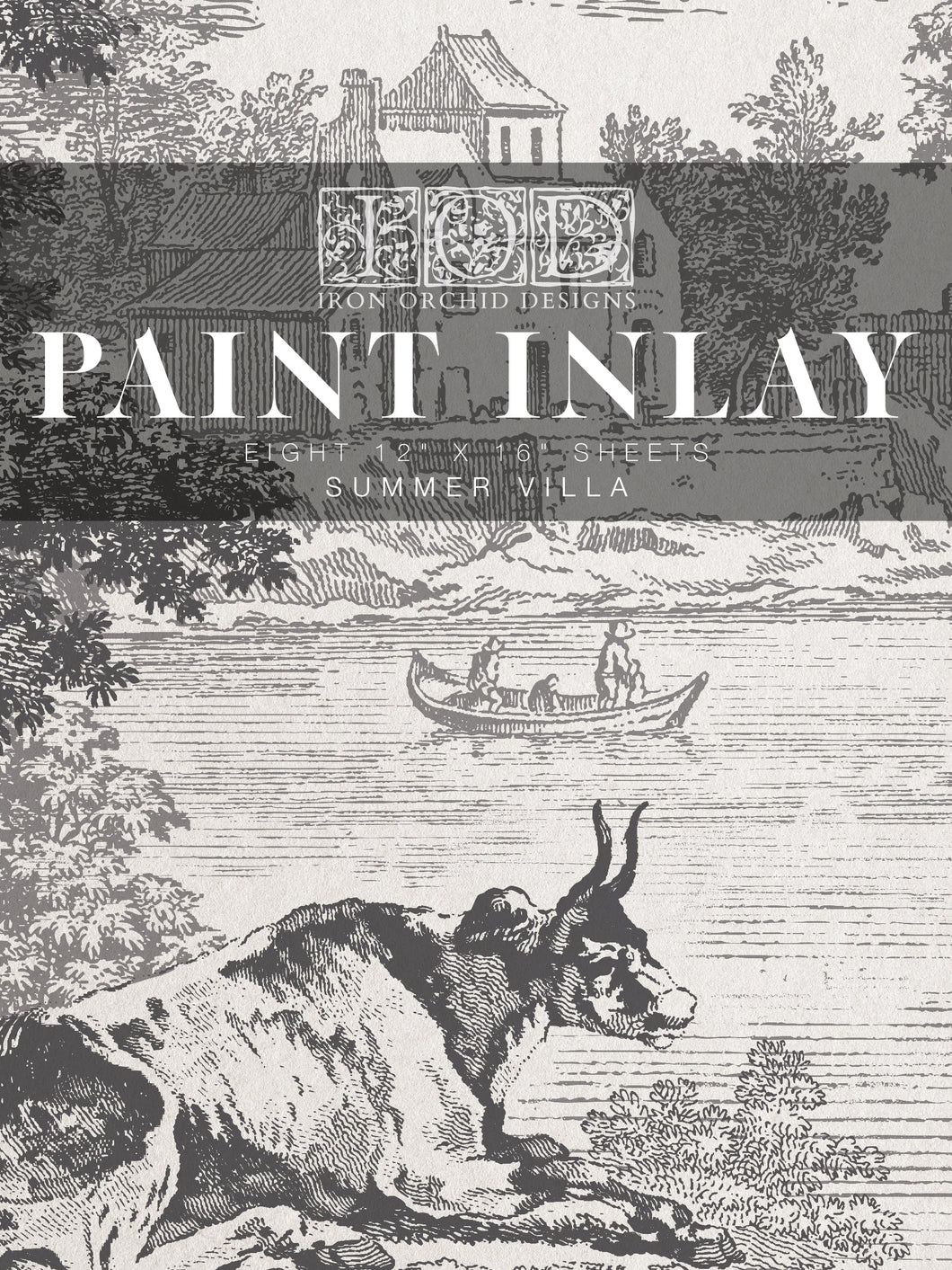 Iron Orchid Designs Paint Inlay Summer Villa