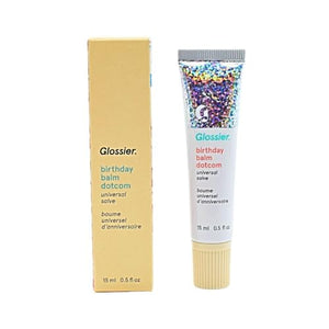 Glossier Balm Dotcom Lip Balm and Skin Salve - Birthday - Soft Shimmer Clear