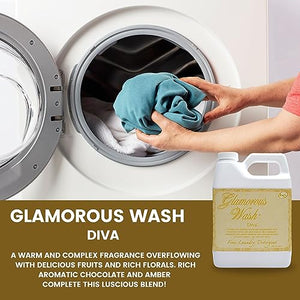 Tyler Glam wash diva laundry detergent washing machine