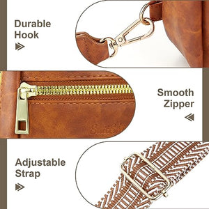 SuitShine Small Sling Bag zipper