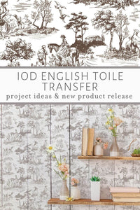 English Toile Transfer (8 pages)
