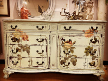 Load image into Gallery viewer, Shabby Chic Floral Dresser
